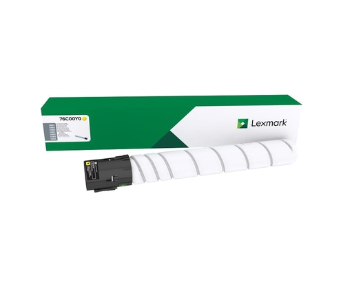 Lexmark 76C00Y0 cartucho de tóner 1 pieza(s) Original Amarillo