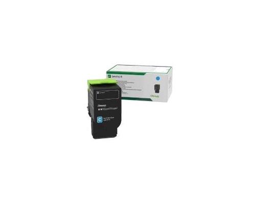 Lexmark 78C20C0 cartucho de tóner 1 pieza(s) Original Cian