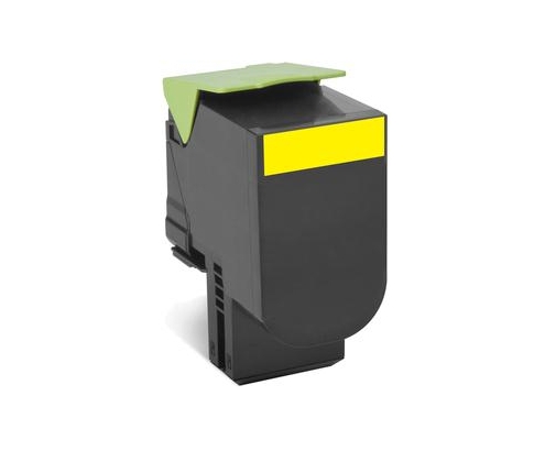 Lexmark 80C2HYE cartucho de tóner 1 pieza(s) Original Amarillo