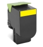 Lexmark 80C2XYE cartucho de tóner 1 pieza(s) Original Amarillo