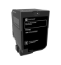 Lexmark 84C2HKE cartucho de tóner 1 pieza(s) Original Negro