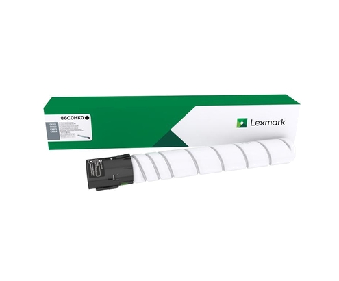 Lexmark 86C0HK0 cartucho de tóner 1 pieza(s) Original Negro