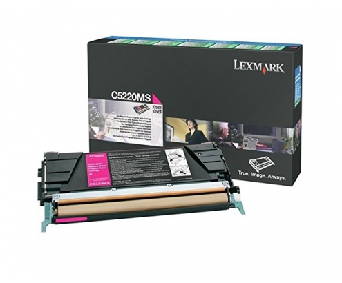 Lexmark C5220MS cartucho de tóner 1 pieza Original Magenta