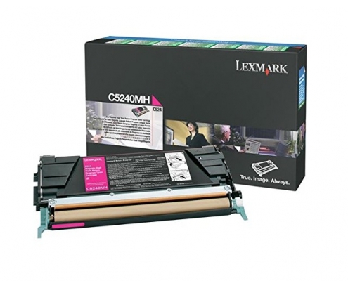 Lexmark C5240MH cartucho de tóner 1 pieza Original Magenta