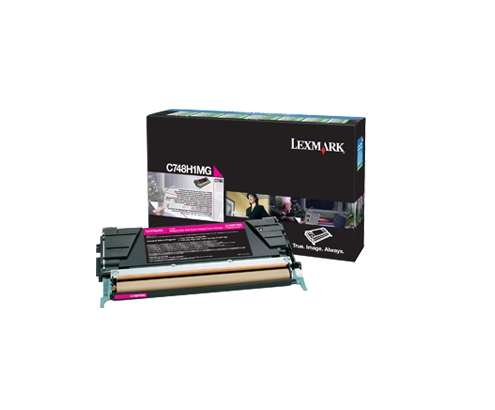 Lexmark C748H1MG cartucho de tóner 1 pieza Original Magenta