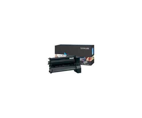 Lexmark C782X2CG cartucho de tóner 1 pieza Original Cian