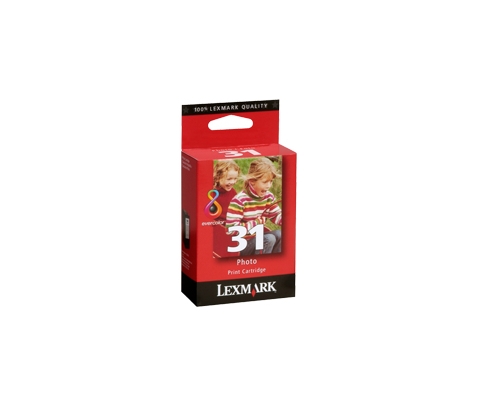 Lexmark Nº 31 1 cartucho Cartridge Original Rojo