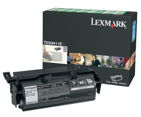 Lexmark T650H11E cartucho de tóner 1 pieza(s) Original Negro