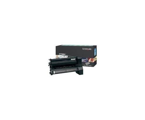 Lexmark toner High Yield Return Program Print Cartridge for C770/C772 Original Negro
