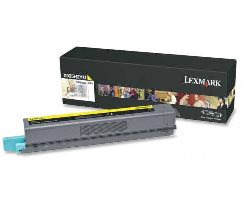 Lexmark X925H2YG cartucho de tóner 1 pieza Original Amarillo
