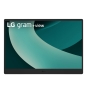 LG 17MT70 Monitor portátil Negro, Acero inoxidable 43,2 cm (17