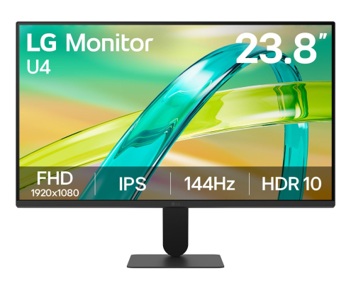 LG 24U411B-B pantalla para PC 60,5 cm (23.8