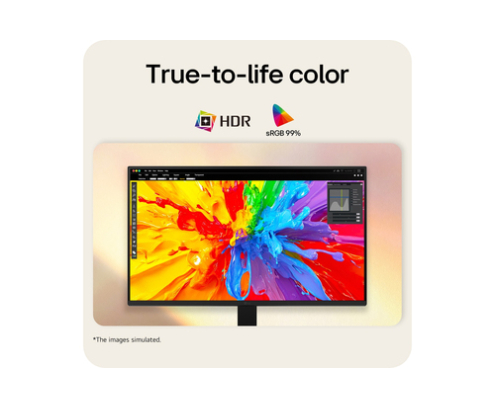 LG 24U411B-B pantalla para PC 60,5 cm (23.8
