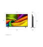 LG NANO 4K UHD AI 43NU850B6LA 109,2 cm (43
