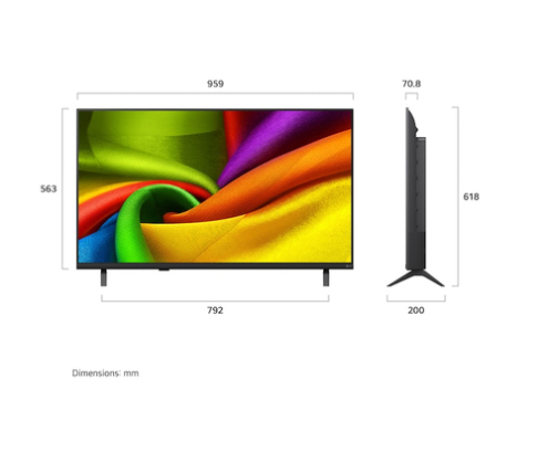 LG NANO 4K UHD AI 43NU850B6LA 109,2 cm (43