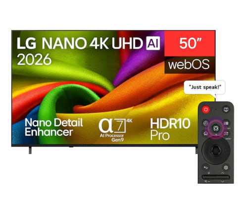 LG NANO 4K UHD AI 50NU850B6LA 127 cm (50
