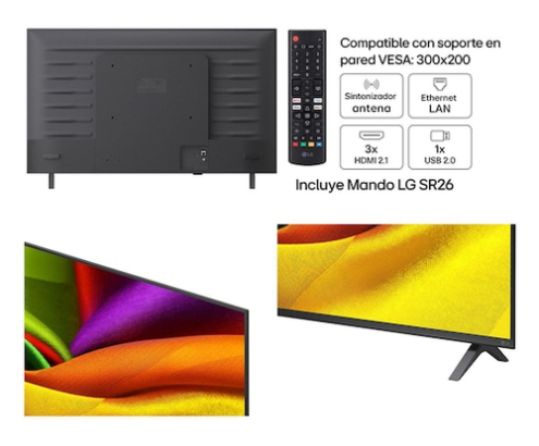 LG NANO 4K UHD AI 75NU850B6LA Televisor 190,5 cm (75
