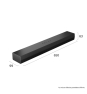 LG S20A Negro 2.0 canales 50 W