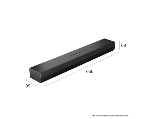 LG S20A Negro 2.0 canales 50 W