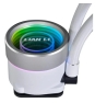Lian Li Galahad II Trinity Carcasa del ordenador Sistema de refrigeración lÍ­quida todo en uno 12 cm  Blanca 