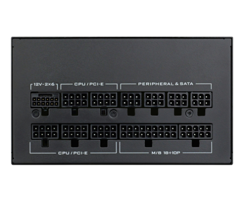 Lian Li SX1200P unidad de fuente de alimentación 1200 W 20+4 pin ATX ATX Negro
