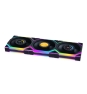 Lian Li UNI FAN SL Wireless LCD 120 Carcasa del ordenador Ventilador 12 cm Negro 3 pieza(s)
