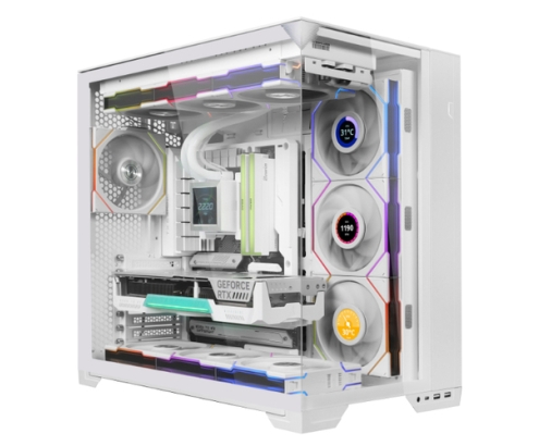 Lian Li Uni Fan TL Wireless Lüfter ARGB PWM - 120 mm weiß Carcasa del ordenador Ventilador 12 cm Blanco 1 pieza(s)