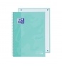 LIBRETA OXFORD EUROPEANBOOK A4+ TAPA EXTRADURA ICE MINT PASTEL 400117274