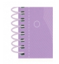 LIBRETA OXFORD EUROPEANBOOK A4+ TAPA EXTRADURA MALVA PASTEL 400117273