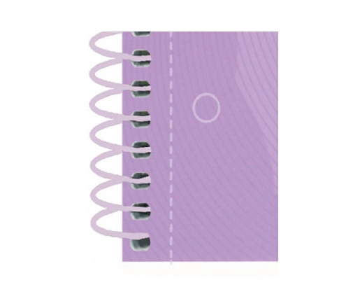 LIBRETA OXFORD EUROPEANBOOK A4+ TAPA EXTRADURA MALVA PASTEL 400117273