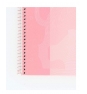 LIBRETA OXFORD EUROPEANBOOK PASTEL A4+ TAPA EXTRADURA FLAMINGO 400117272