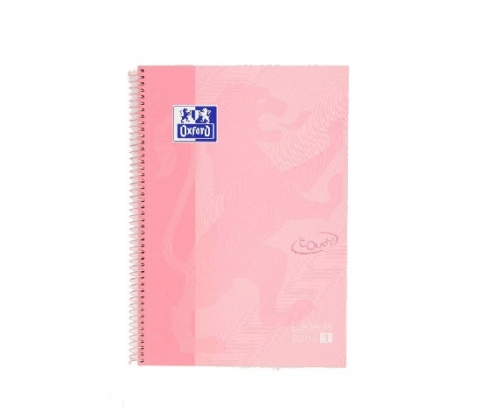 LIBRETA OXFORD EUROPEANBOOK PASTEL A4+ TAPA EXTRADURA FLAMINGO 400117272