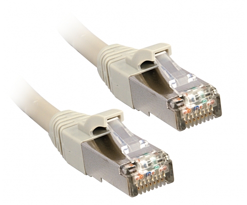 Lindy 1m Cat6 cable de red Gris F/UTP (FTP)