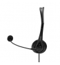 Lindy 20432 auricular y casco Auriculares Alámbrico Oficina/Centro de llamadas Negro