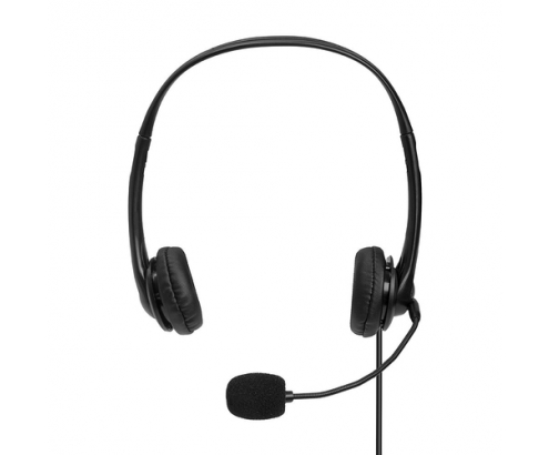 Lindy 20432 auricular y casco Auriculares Alámbrico Oficina/Centro de llamadas Negro