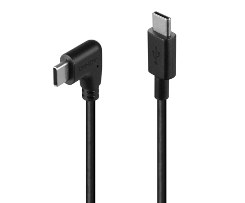 Lindy 32005 cable USB USB 2.0 1 m USB C Negro