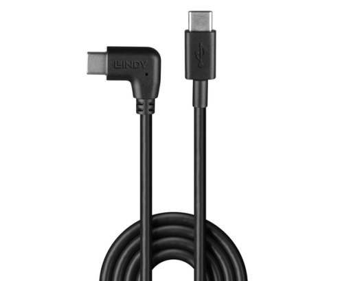 Lindy 32005 cable USB USB 2.0 1 m USB C Negro