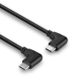 Lindy 32009 cable USB USB 2.0 1 m USB C Negro