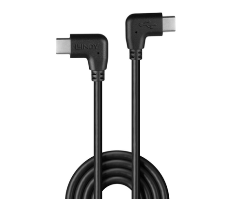 Lindy 32009 cable USB USB 2.0 1 m USB C Negro