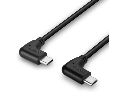 Lindy 32009 cable USB USB 2.0 1 m USB C Negro