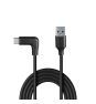 Lindy 32014 cable USB USB 3.2 Gen 2 (3.1 Gen 2) 1,5 m USB A USB C 10 Gbit/s 15 W Negro