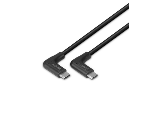 Lindy 32022 cable USB USB 3.2 Gen 2 (3.1 Gen 2) 0,5 m USB C Negro