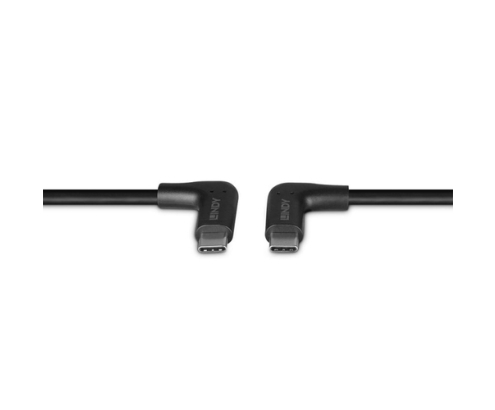 Lindy 32022 cable USB USB 3.2 Gen 2 (3.1 Gen 2) 0,5 m USB C Negro