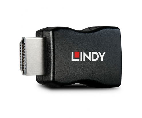 Lindy 32104 cambiador de género para cable HDMI-A Negro
