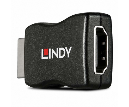 Lindy 32104 cambiador de género para cable HDMI-A Negro