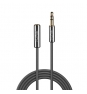 Lindy 35327 cable de audio 1 m 3,5mm Antracita