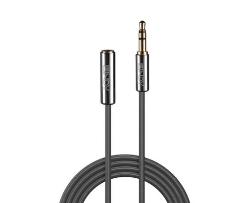 Lindy 35327 cable de audio 1 m 3,5mm Antracita
