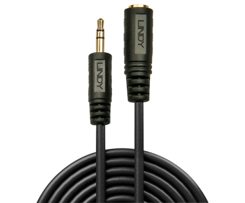 Lindy 35656 cable de audio 10 m 3,5mm Negro