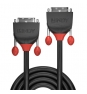 Lindy 36257 cable DVI 3 m DVI-D Negro