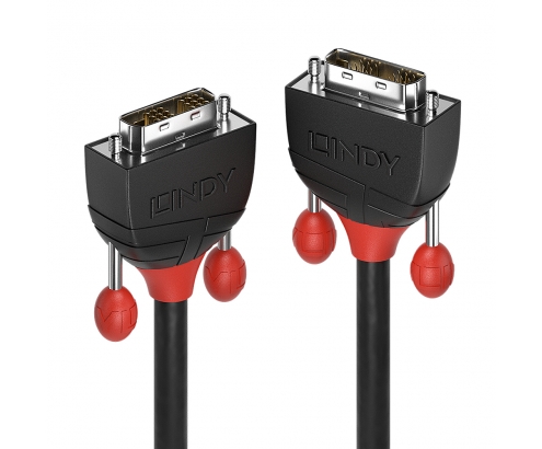 Lindy 36257 cable DVI 3 m DVI-D Negro